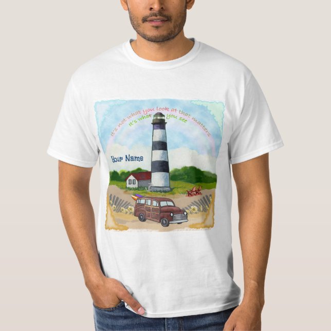 T-shirt Phare Rainbow Choice (Devant)