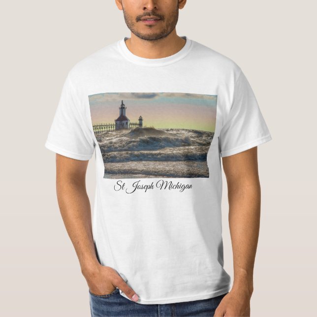 T-Shirt Phare St Joseph Effet Painterre (Devant)