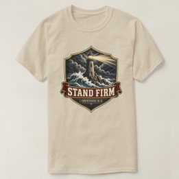 T-shirt Phare Tenir Ferme 1 Corinthiens 16:13