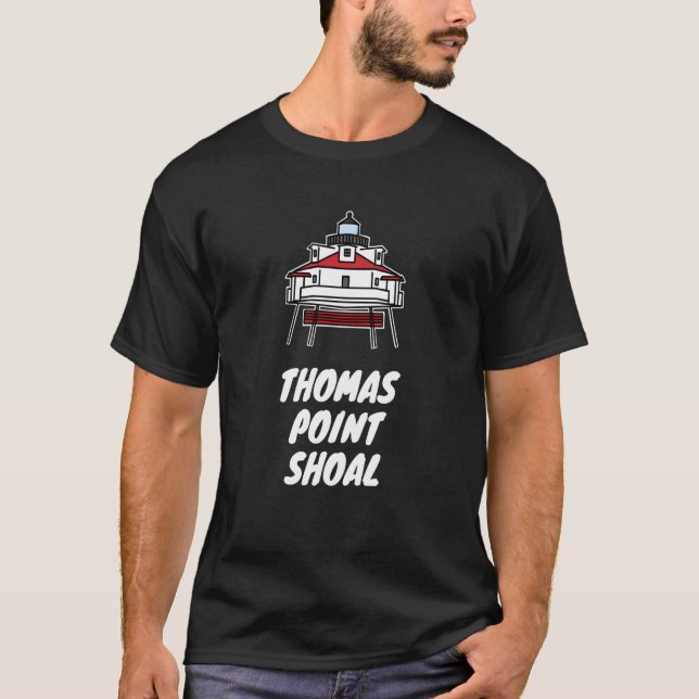 T-shirt Phare Thomas Point Shoal (Devant)