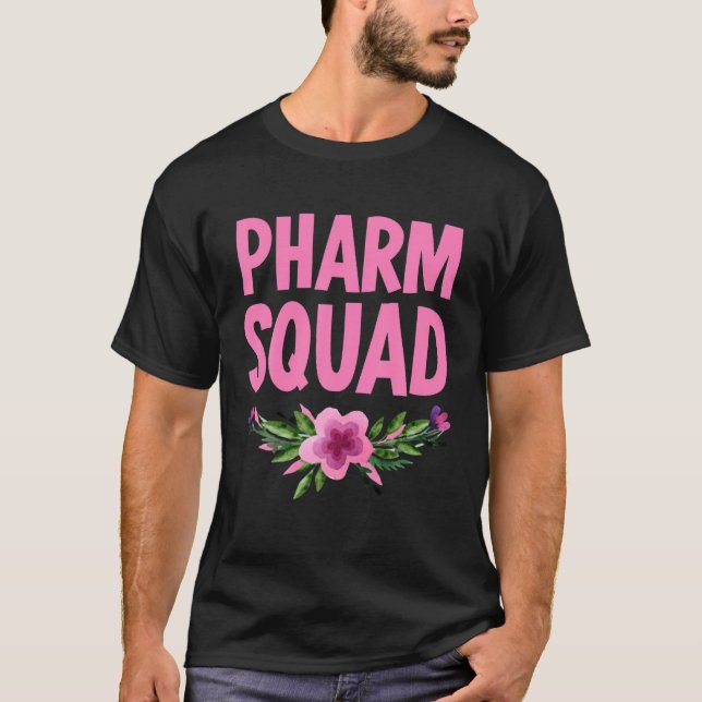 T-shirt Pharm Tech Pharmacy Squad Pharmad (Devant)