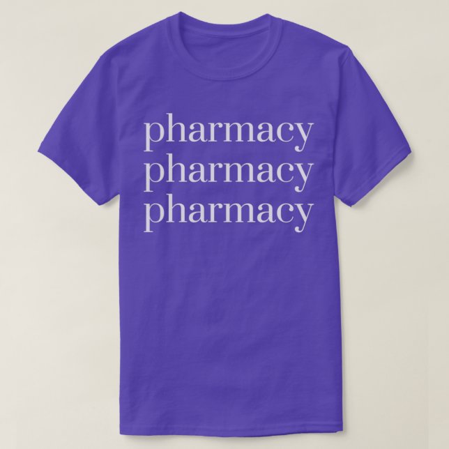T-shirt pharmacie 7 (Design devant)