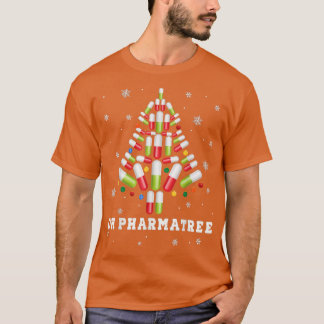 T-shirt Pharmacie Arbre de Noël Oh Pharmatree Noël laid