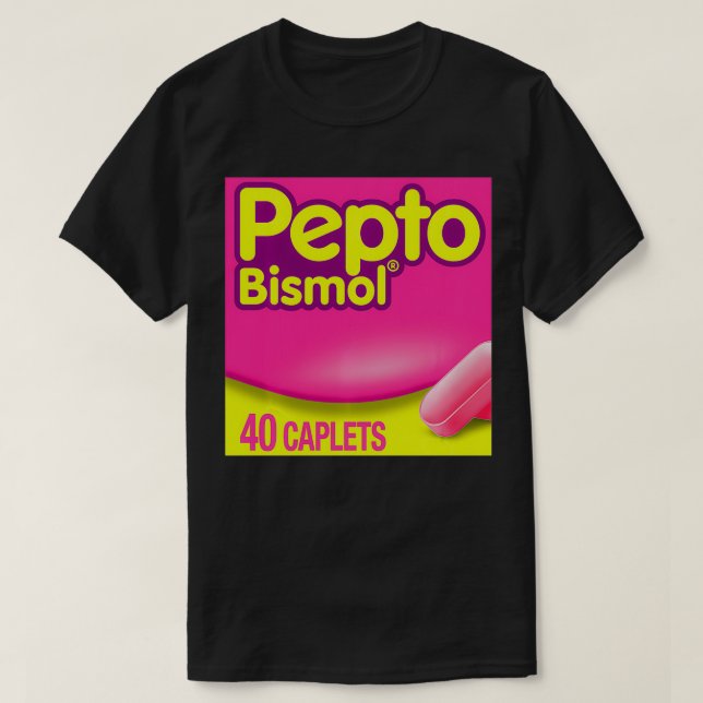 T-shirt Pharmacie infirmière Costume d'Halloween Pepto Bis (Design devant)