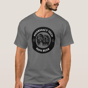 T-shirt Pharmacie personnalisée Tech Papa Ours Papa