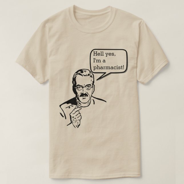 T-shirt Pharmacien (Design devant)