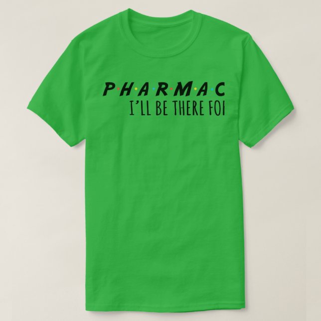 T-shirt pharmacien cadeau pharmacie médecin infirmier en m (Design devant)