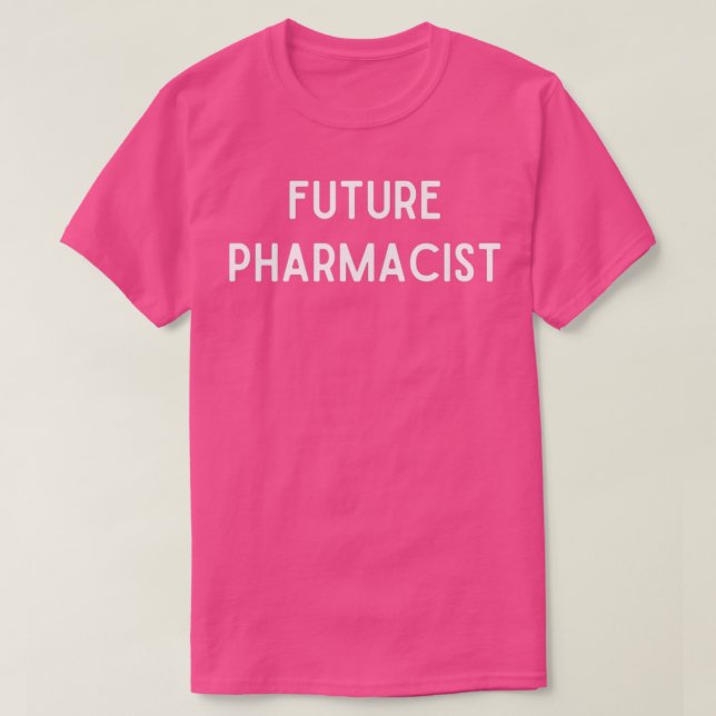 T-shirt Pharmacien Chemise Pharmaciste Cadeau Futur Pharma (Design devant)