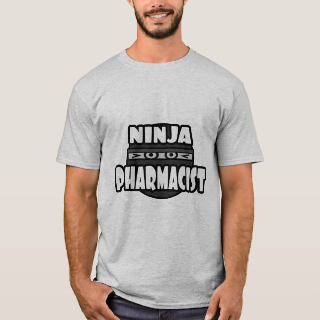T-shirt Pharmacien de Ninja (Devant)