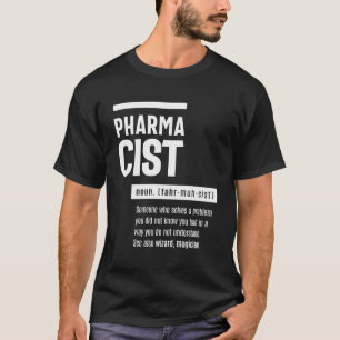 T-shirt Pharmacien Définition Drôle Cadeau Classique