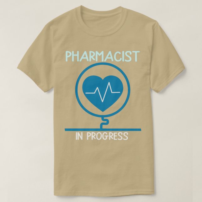 T-shirt Pharmacien En Cours Pharmacologie Future Médicale (Design devant)