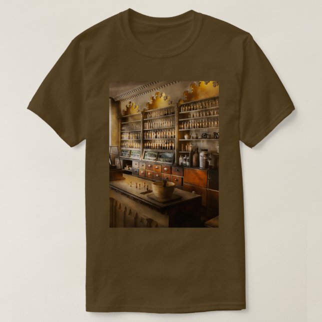 T-shirt Pharmacien Le dispensaire 1 (Design devant)