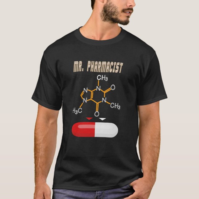T-shirt Pharmacien - M. (Devant)