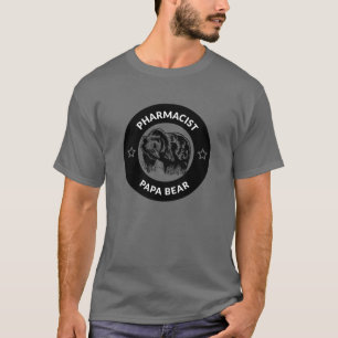 T-shirt Pharmacien personnalisé Papa Bear