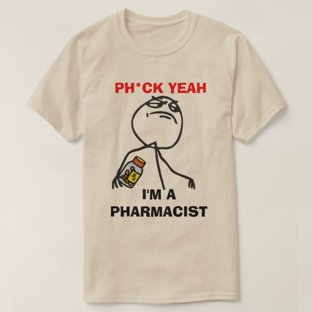 T-shirt Pharmacien Phunny (Design devant)