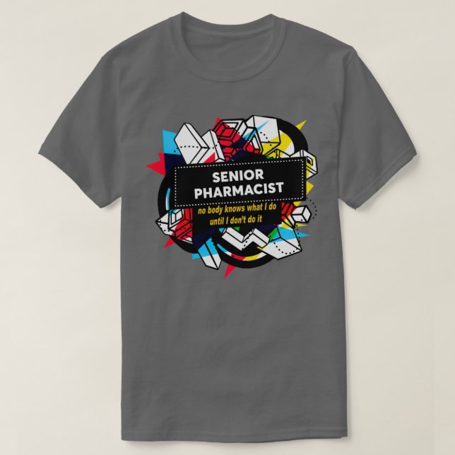 T-SHIRT PHARMACIEN PRINCIPAL 1 (Design devant)