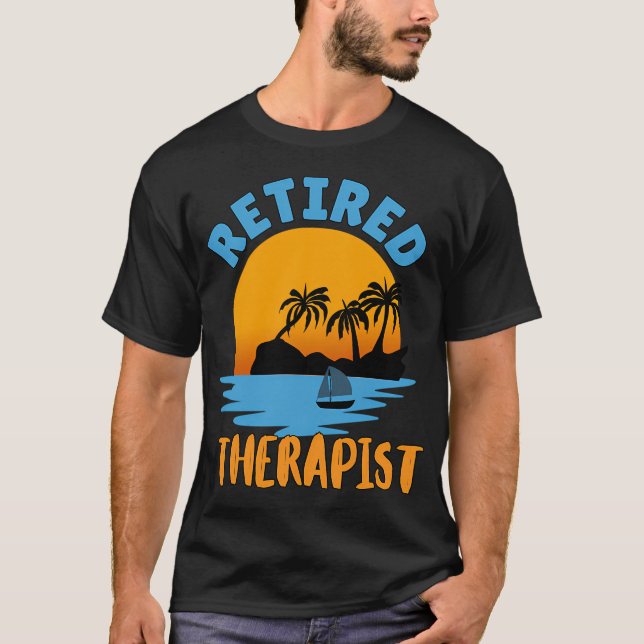 T-shirt Pharmacien retraité (Devant)