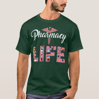 T-shirt Pharmaciens Femmes Pharmacistes Produit cadeau Pha
