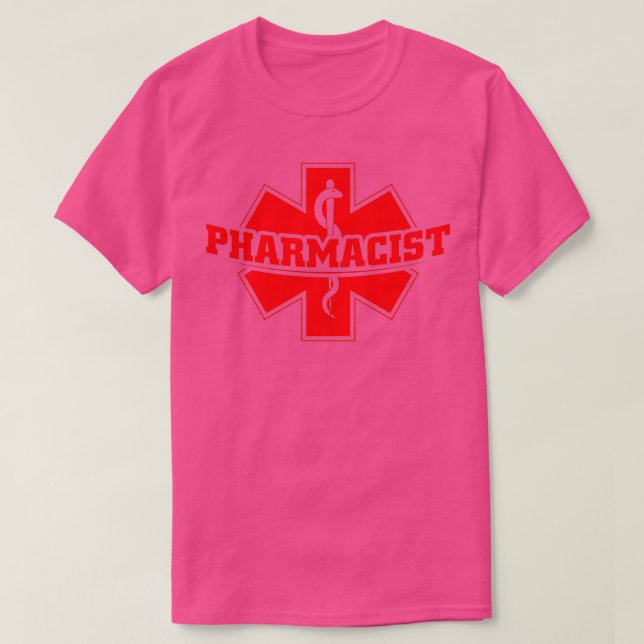 T-shirt Pharmaciens Pharmaciens Profession Pharma (Design devant)