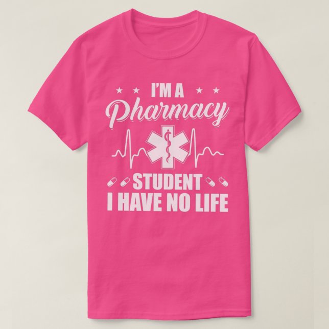 T-shirt Pharmaciens Pharmaciens Profession Pharma (Design devant)