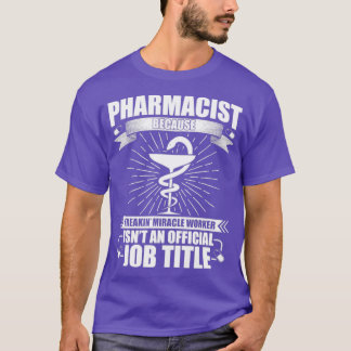 T-shirt Pharmaciens Pharmaciens Profession Pharma