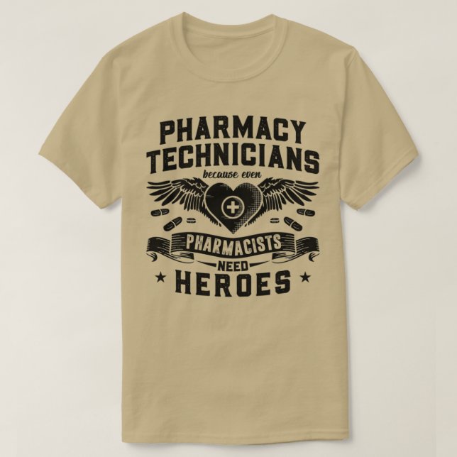 T-shirt Pharmaciens Techniciens en pharmacie Technicien Te (Design devant)