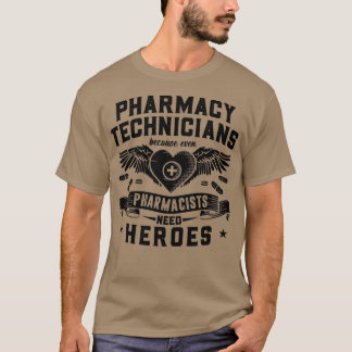 T-shirt Pharmaciens Techniciens en pharmacie Technicien Te