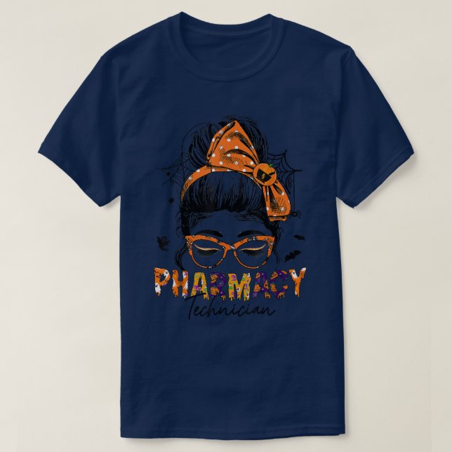 T-shirt Pharmacist Halloween Pharmacy Tech (Design devant)
