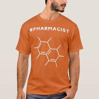 T-shirt PHARMACIST MOLECULAIRE Structure moléculaire