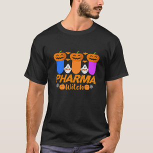 T-shirt Pharmaciste sorcière Pharmacie Tech Drôle Femmes P