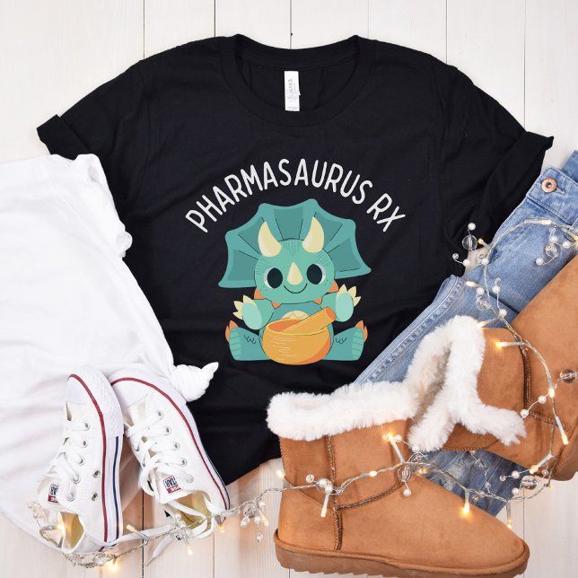 T-shirt Pharmasaurus RX, Pharmacien, Technicien en pharmac (Créateur téléchargé)