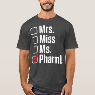 T-shirt PharmD Docteur en pharmacie Doctorat pro
