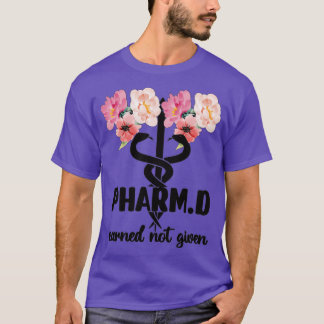 T-shirt PharmD Docteur En Pharmacie Pharmacy Graduation Ph