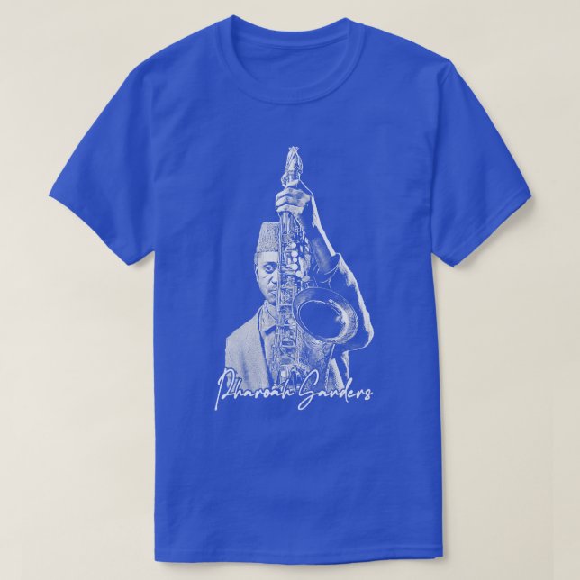 T-shirt Pharoah Sanders Design rétro original 1 (Design devant)