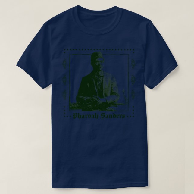 T-shirt Pharoah Sanders Retro Design original 1 (Design devant)