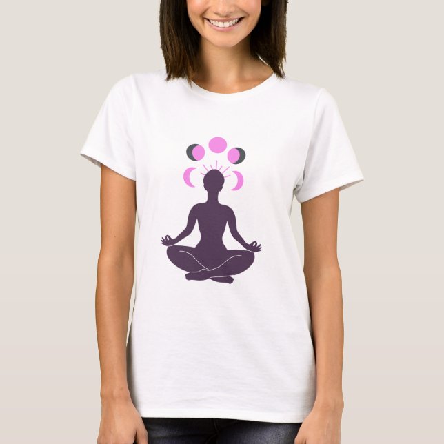 T-shirt Phase de lune Zen Tee (Devant)