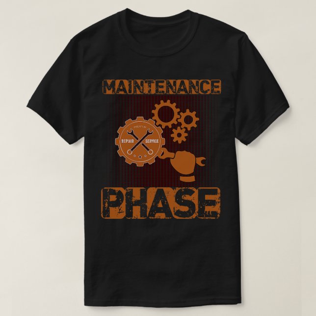 T-shirt Phase de maintenance 3 (Design devant)