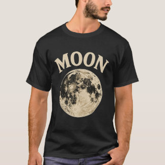 T-Shirt Phase Lunaire Céleste – Minimaliste et Cos