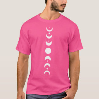 T-shirt Phases Du Cycle De Phase Lune De L'Étoile D'Astron