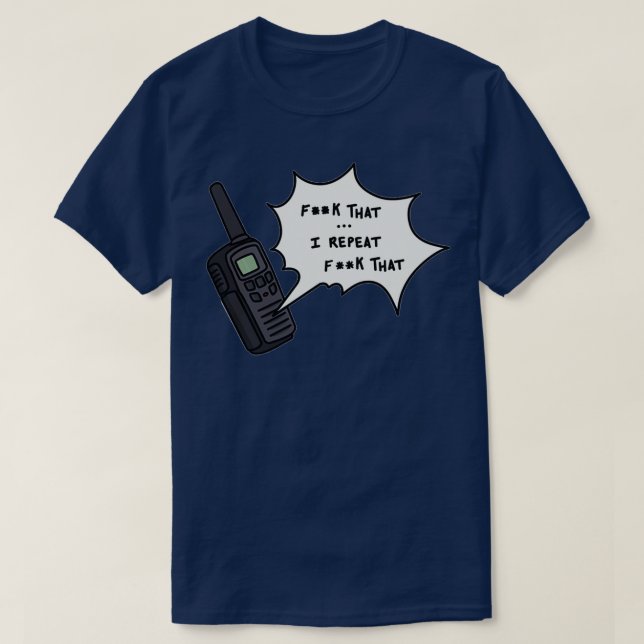 T-shirt Phasmophobie F That Walkie Talkie (Design devant)