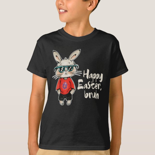 T-shirt Phat Lapin de Pâques et Sic Rabbit un amusant Enfa (Devant)
