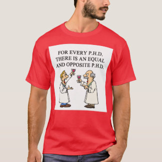 T-shirt Phd