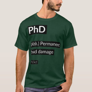 T-shirt PhD 14