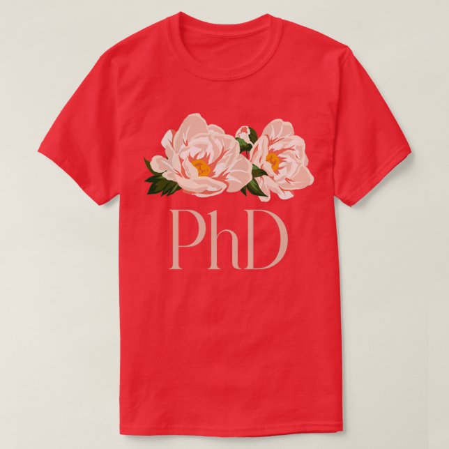 T-shirt Phd boho sauvage rose Design (Design devant)