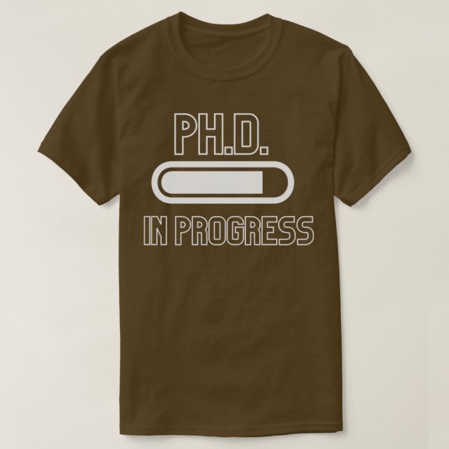 T-shirt PhD En Cours PhinisheD 6 (Design devant)