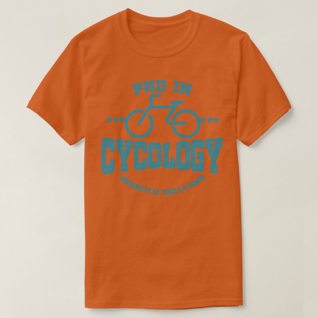 T-shirt PHD en cycologie (Design devant)