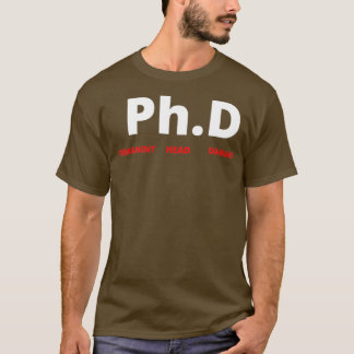 T-shirt PhD Funny Graduation Doctorale étudiant Cadeau 4