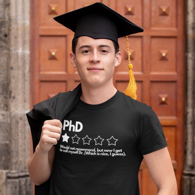 T-shirt PhD - pas recommandé, mais maintenant je peux appe (Créateur téléchargé)