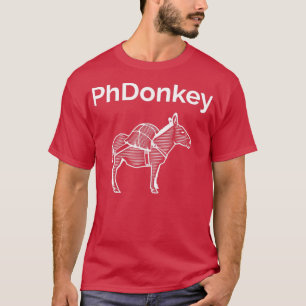 T-shirt PhDonkey pour les doctorants