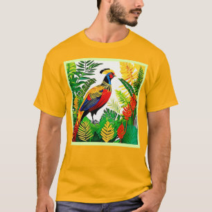 T-shirt Pheasant Exotique Jungle